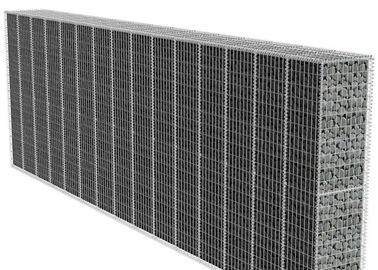 Kiểm soát lũ Galfan Giỏ Gabion / Hàng rào giỏ Gabion Silver Garden
