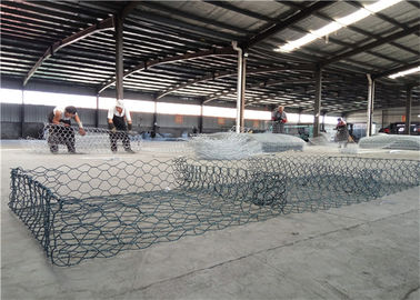 Gabion chặn sông và nệm PVC được bọc dễ dàng lắp ráp