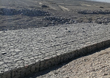 PVC phủ  Gabion nệm dệt lưới Gabion ISO9001 được chấp thuận bảo vệ độ dốc Gabion giỏ nệm