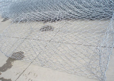 Giỏ Gabion mạ kim loại Galfan, Giỏ Gabion dệt dễ dàng cài đặt