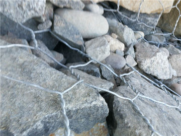 Giỏ Gabion mạ kim loại Galfan, Giỏ Gabion dệt dễ dàng cài đặt