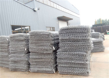Giỏ kim loại Gabion thực tế, Tường dây mạ kẽm