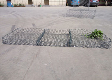 Lưới dây lục giác Gabion, Nệm Gabion 60 * 80 Mm để bảo vệ chống xói mòn