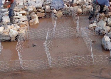Dây hàn Gabion giỏ, Gabion dây lưới Hộp ISO 9001