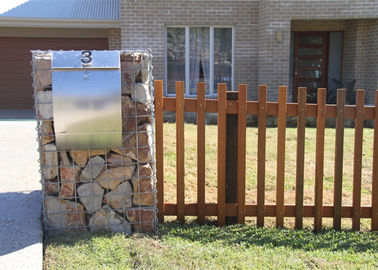 Thực tế giỏ lưới hàn Gabion, nệm Gabion dây carbon thấp