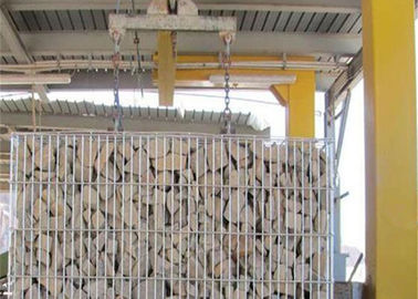 Thực tế giỏ lưới hàn Gabion, nệm Gabion dây carbon thấp
