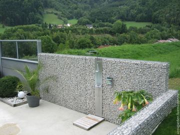 Kiến trúc giữ lại giỏ Gabion, lồng đá Gabion thép nhẹ