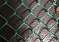 Hàng rào nhẹ Pvc phủ hàng rào liên kết lưới màu xanh lá cây / đen / xanh
