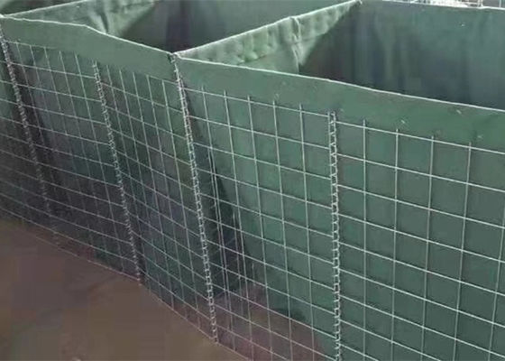Galvanized hàn quân đội rào cản quân sự tường cát phòng thủ an ninh quân sự Gabion Box