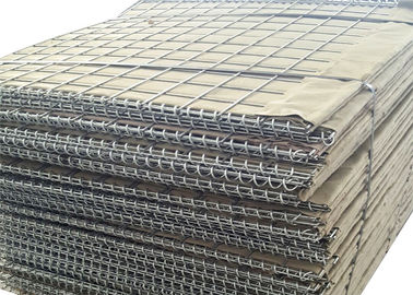 Rào chắn phòng thủ màu xanh lá cây hoặc nâu cho bảo vệ quân sự / tường chống lũ