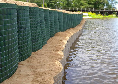 Long Life hàn quân sự phòng thủ rào cản / Gabion lưới hộp để kiểm soát lũ lụt