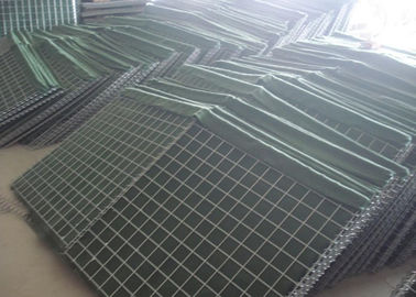 Rào chắn phòng thủ quân sự ISO / Hộp Gabion hàn cho đường kính dây 3-6mm