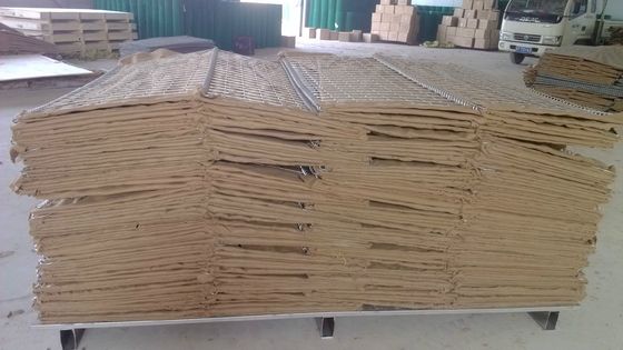 Cát lấp đầy hàng rào phòng thủ quân sự hiện đại với Geotextile màu nâu, ISO vượt qua