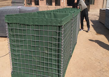 Lâu thọ phòng thủ pháo đài hàng rào, Green phòng thủ hộp Gabion đầy cát