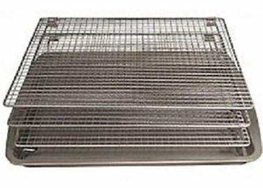 BBQ Grates Dây nướng thịt nướng Lưới thép không gỉ với hình dạng hình chữ nhật