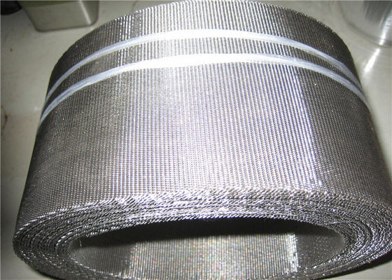 Dây thép không gỉ của Hà Lan dệt ngược / 200x40 Lưới thép không gỉ 316 316L Dây đai lưới dệt ngược của Hà Lan