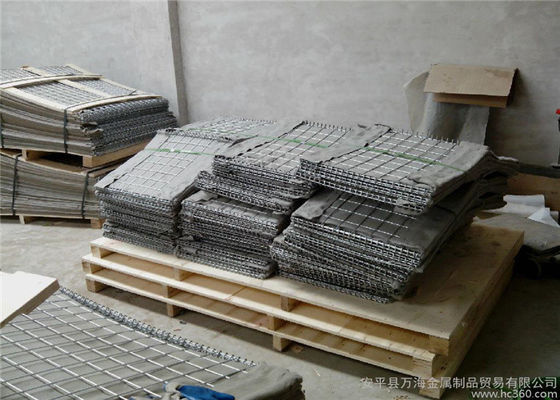 Các hộp Gabion có lớp phủ galvanized / PVC