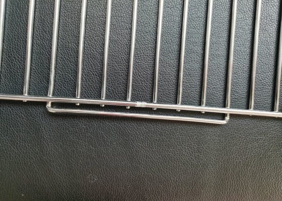 Lưới nướng thịt nướng nhẹ chống gỉ 304 thép không gỉ có thể tái sử dụng Lắp ráp dễ dàng