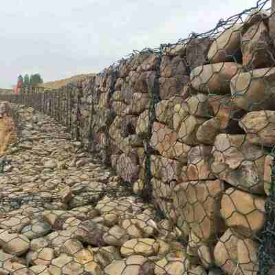 Giỏ Gabion sáu góc với tiêu chuẩn ASTM 975 và EN 10223 cho tường hỗ trợ xây dựng