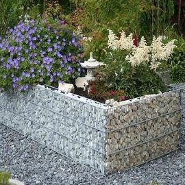 Gabions nhúng nhúng vườn Devions, tấm lưới hàn có sẵn