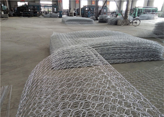 Giỏ kim loại Gabion thực tế, Tường dây mạ kẽm