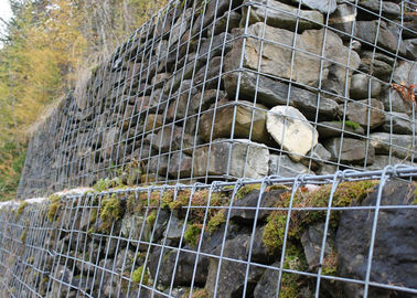 10% Galfan được hàn lưới Gabions để ổn định trái đất