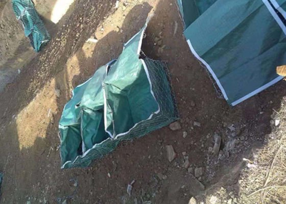 PP Geobags Highway Greening Engineering Mạ kẽm Gabion Metal